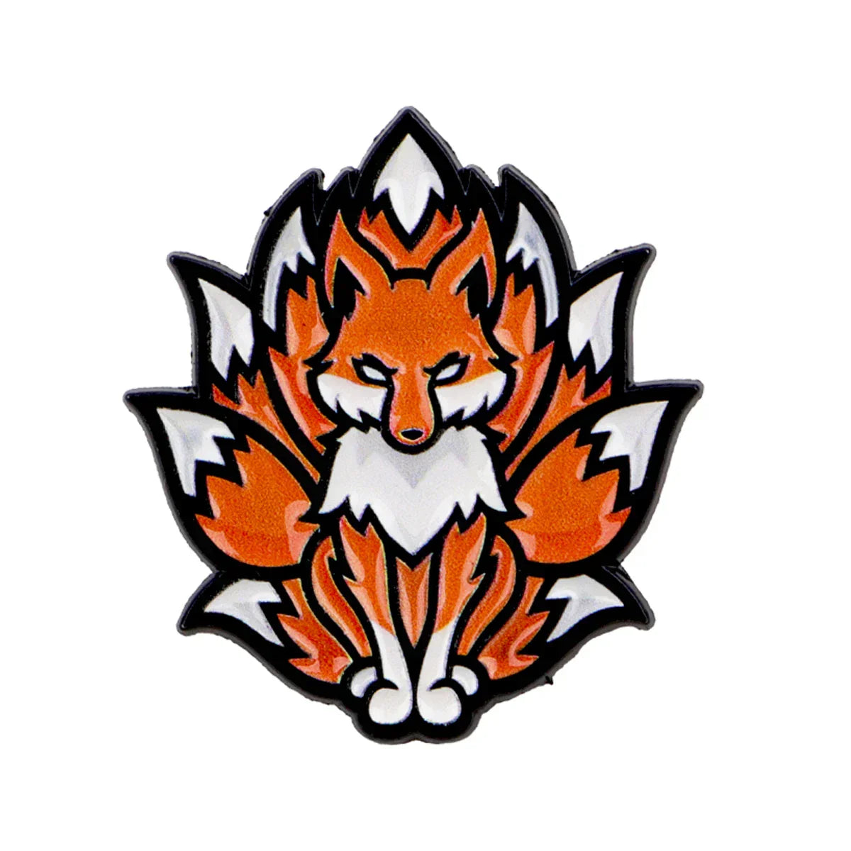 Angry Cartoon Fox Enamel Pin Lapel Pins for Backpacks Brooches for Women Fashion Jewelry Accessories Friends Gift - 1