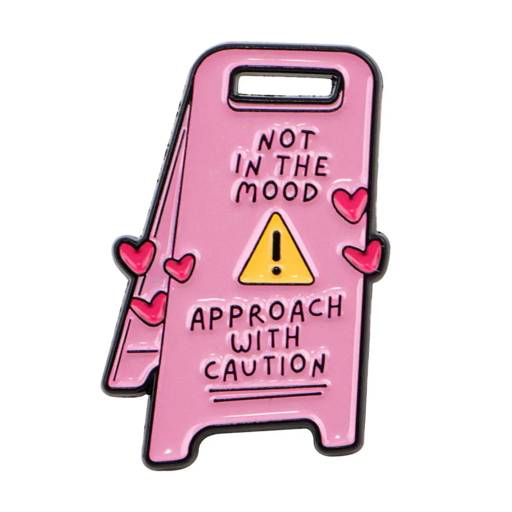 Not In The Mood Enamel Pin 1