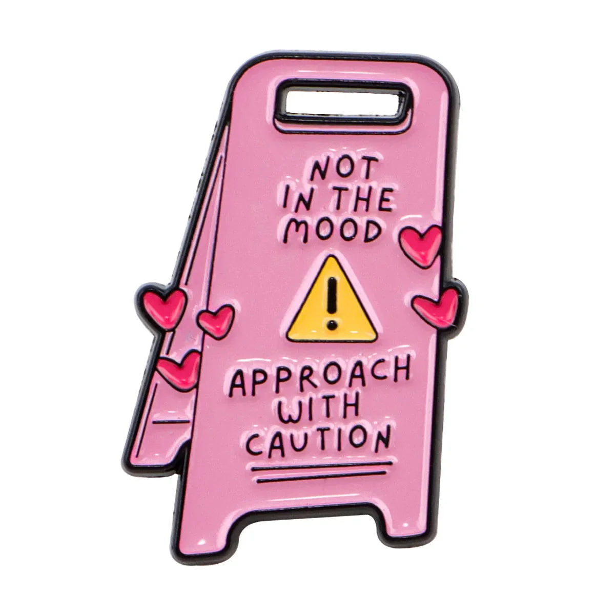 Not In The Mood Enamel Pin 1