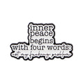 Not My F*cking Problem Enamel Pin 1