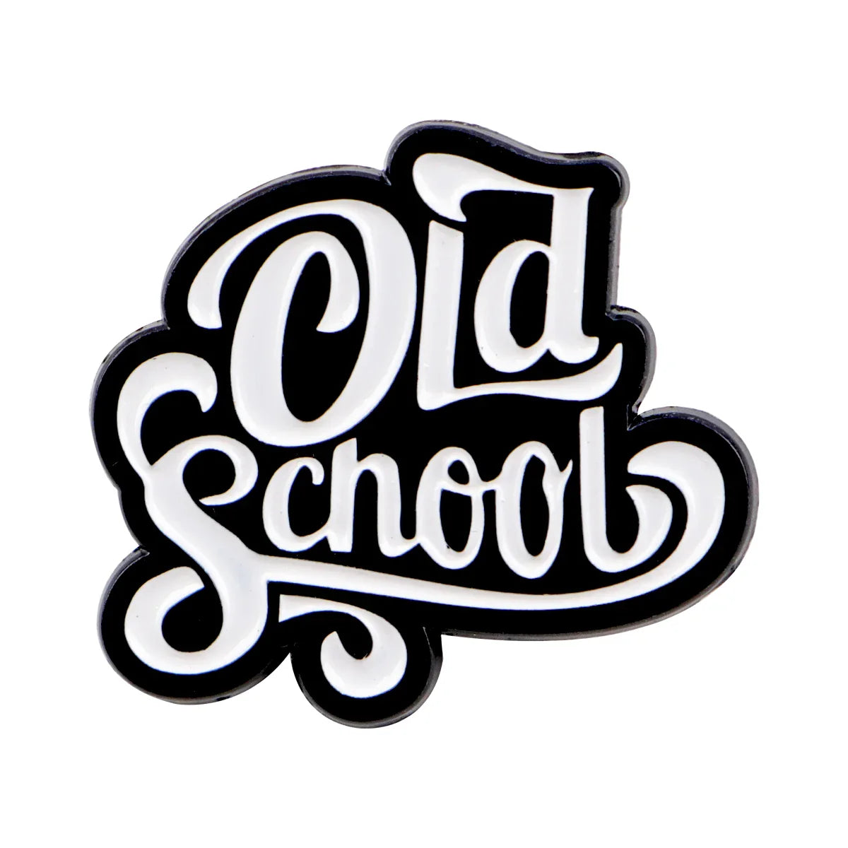 Old School Enamel Pin 1