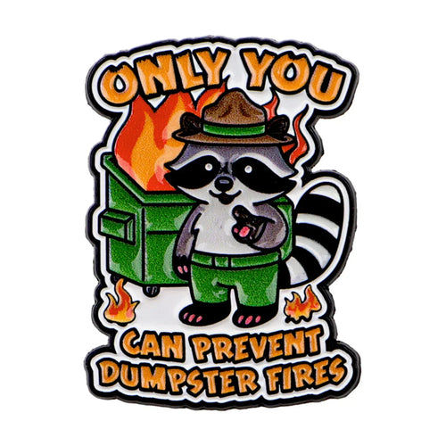 ONLY YOU Enamel Pin Cartoon Raccoon Brooch Pines Lapel Pins Quotes Badge Clothing Accessories Animal Jewelry Friends