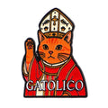 Orange Cat Enamel Pin Lapel Pins for Backpacks Cartoon Brooches for Women Fashion Jewelry Accessories Friends Gift - 1