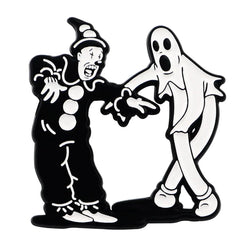 Funny Clown Enamel Pin Horror Movie Brooch Pines Lapel Pins Badge on Backpack Clothing Accessories Halloween Jewelry