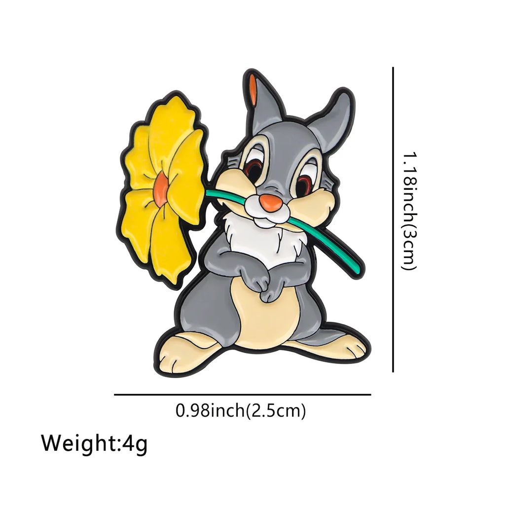 Panpan Enamel Pin 1