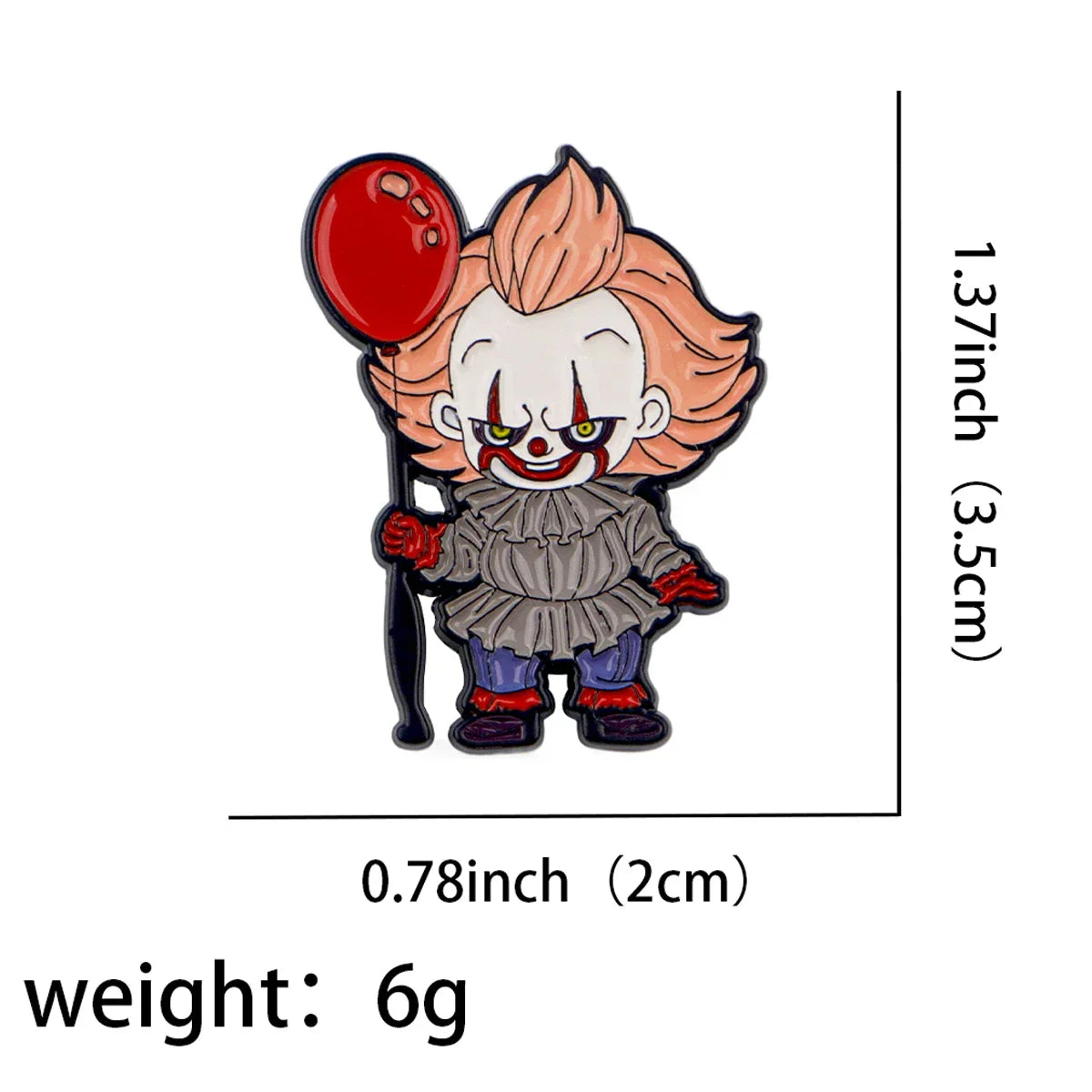 Pennywise Enamel Pin 1