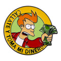 Philip J. Fry Enamel Pin 1