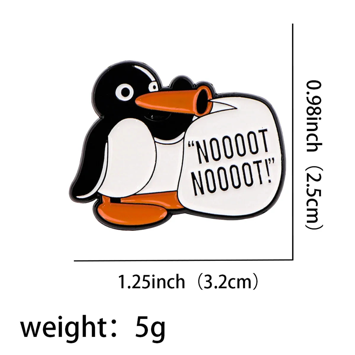 Pingu Enamel Pin 1 / MULTI
