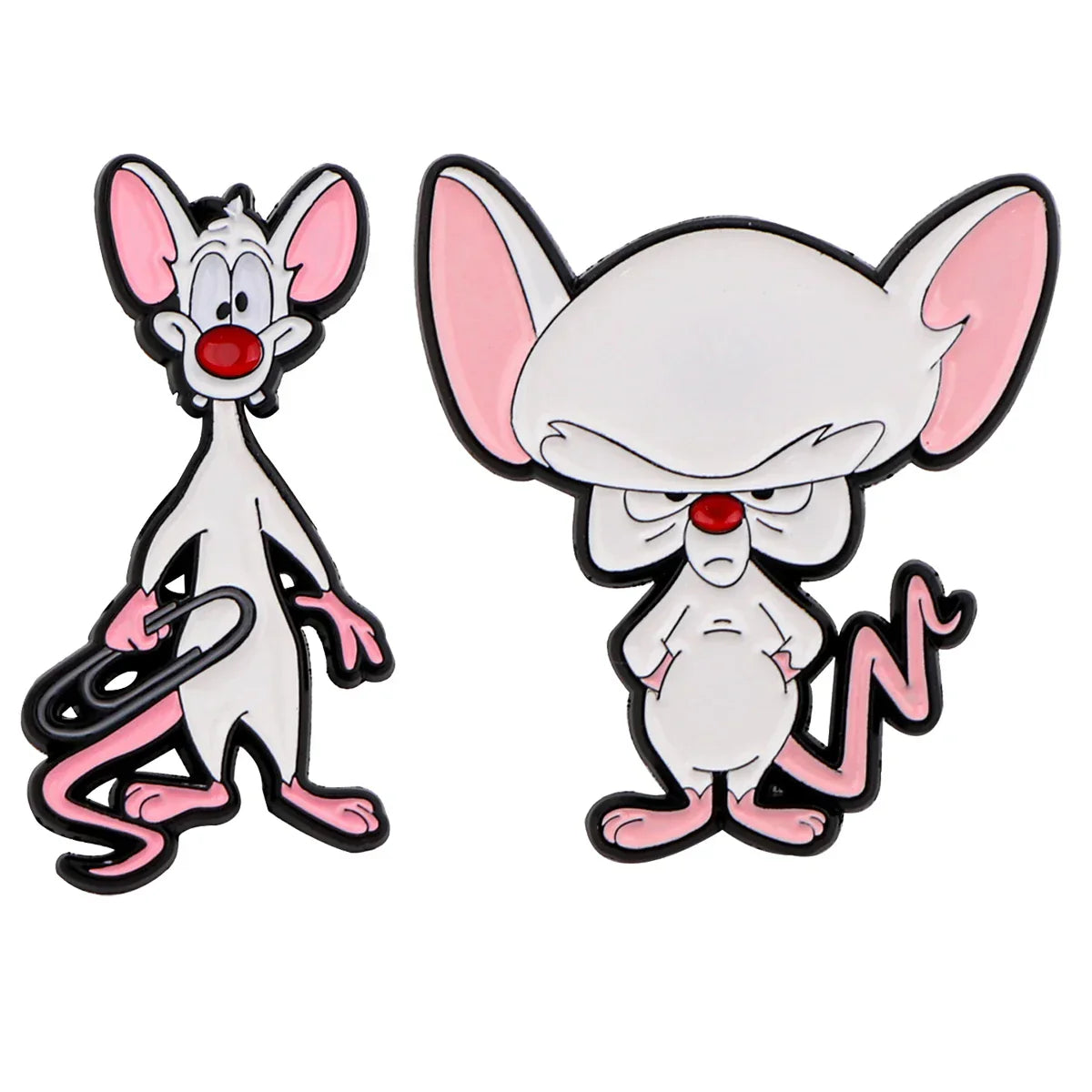 Pinky and the Brain Enamel Pin