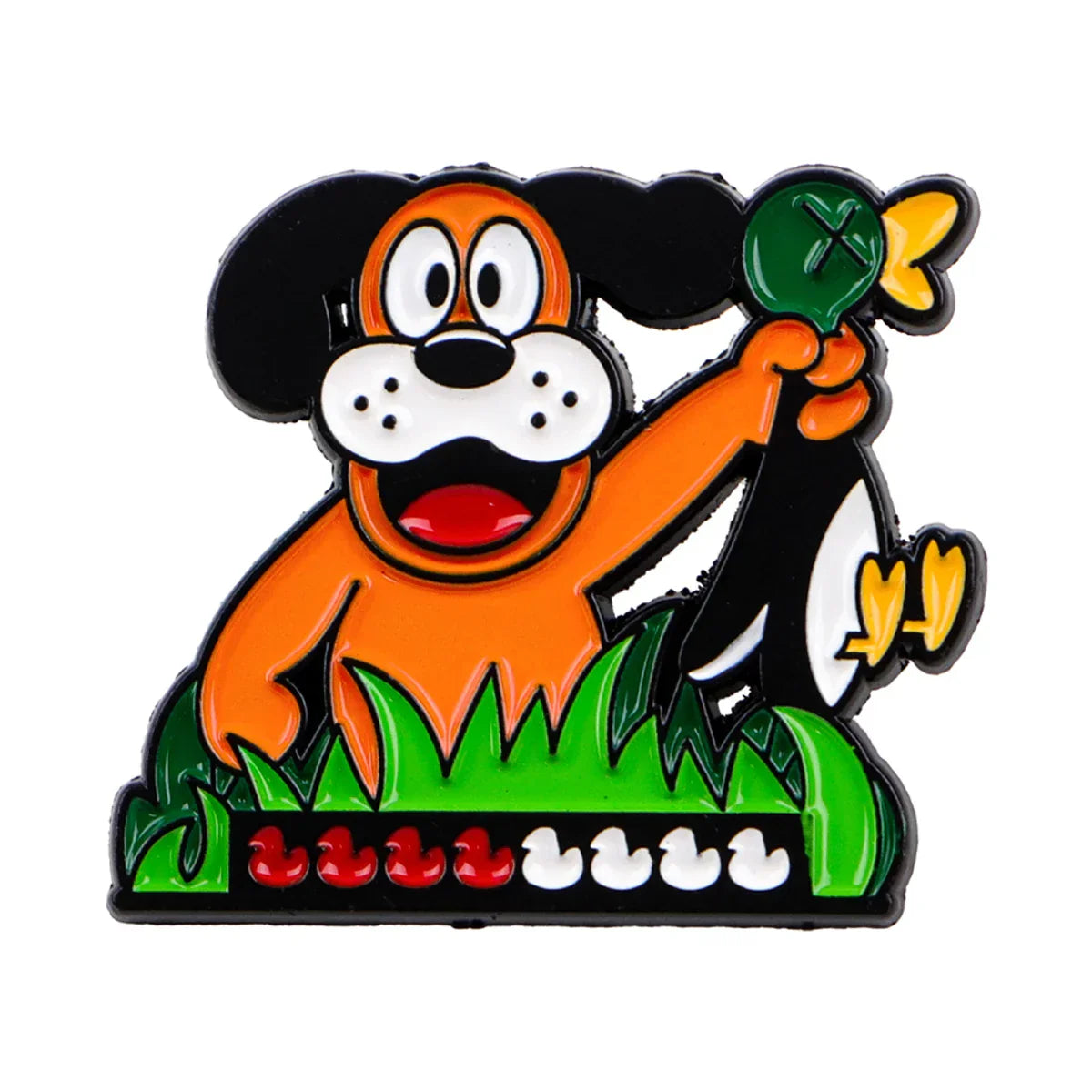 Funny Duck Enamel Pin Cute Dog Brooch Pines Lapel Pins Badge on Backpack Clothing Accessories Animal Jewelry Friends