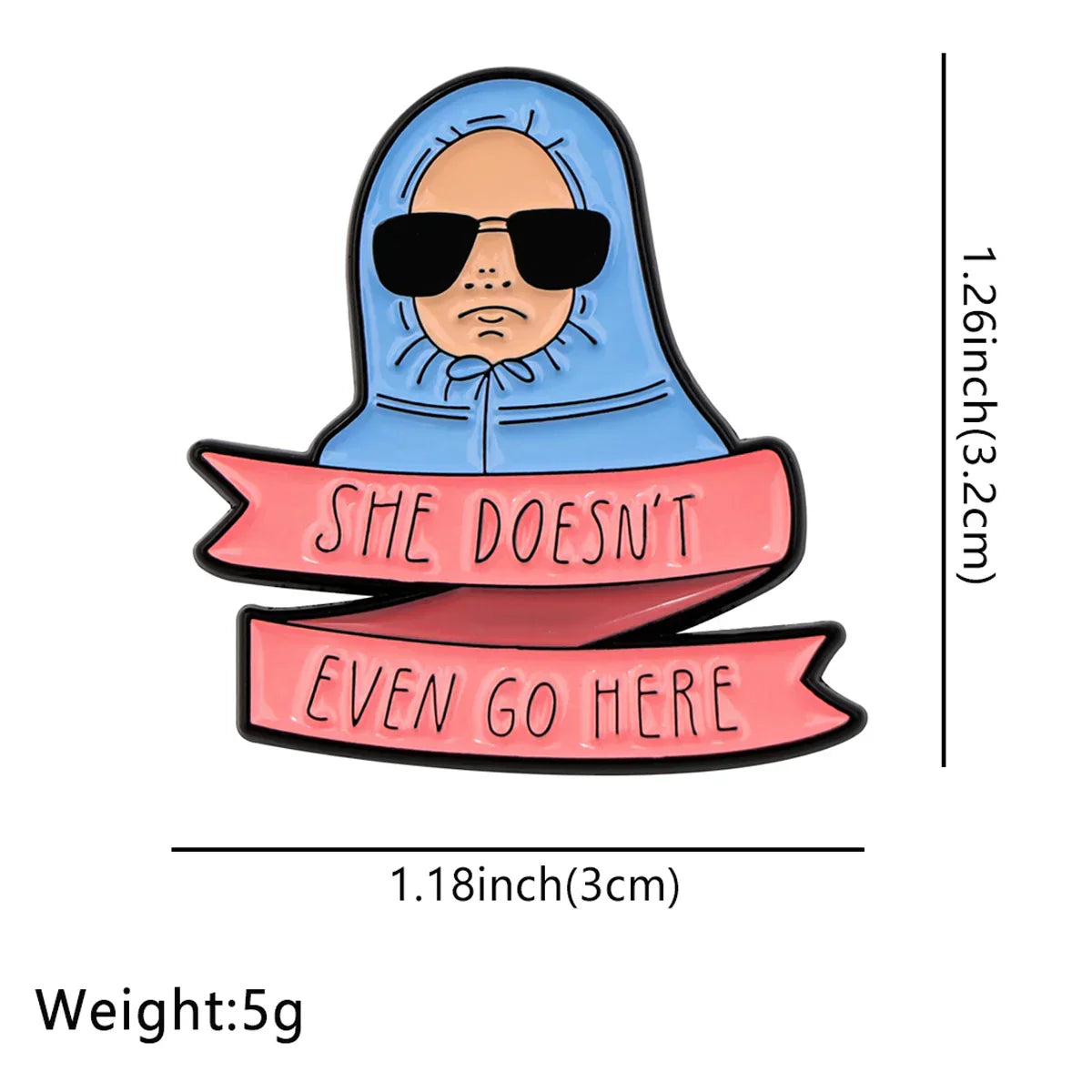 Pinstant So Fetch Gretchen Wieners Enamel Pin 1