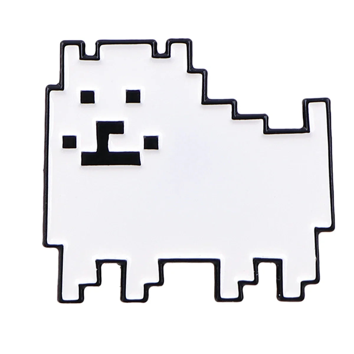 Pixel Dog Enamel Pin 1