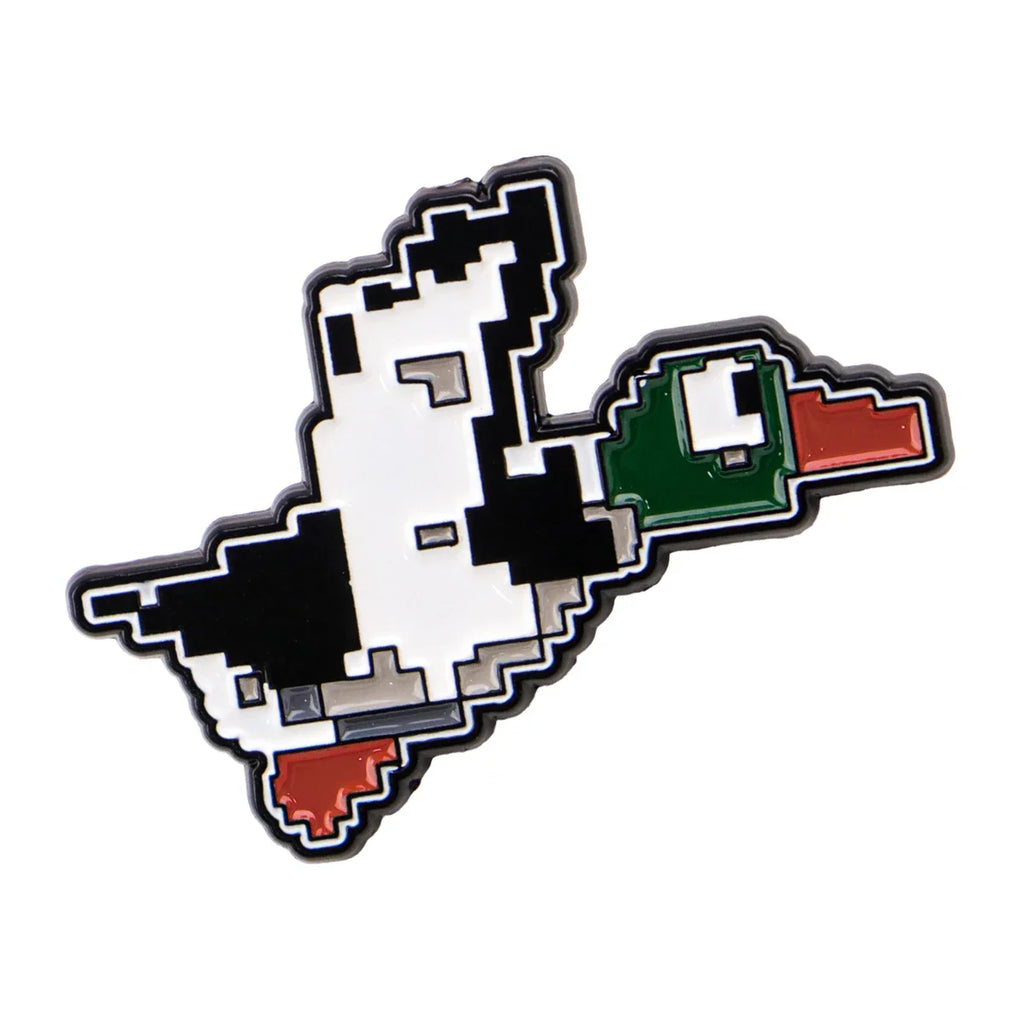 Pixel Duck Enamel Pin 1