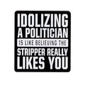 Political Lawyer Quote Enamel Pin 2 / 1