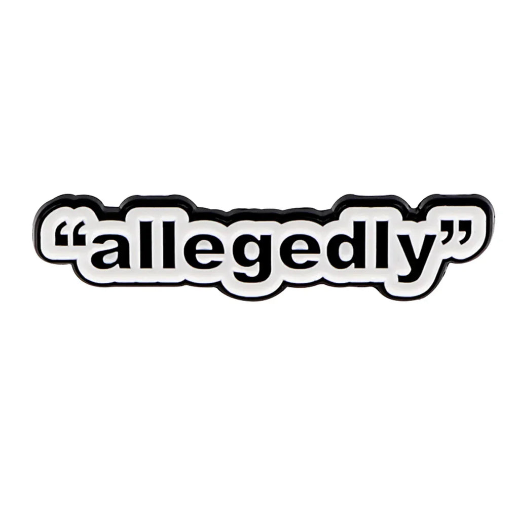 Political Lawyer Quote Enamel Pin 1 / 1