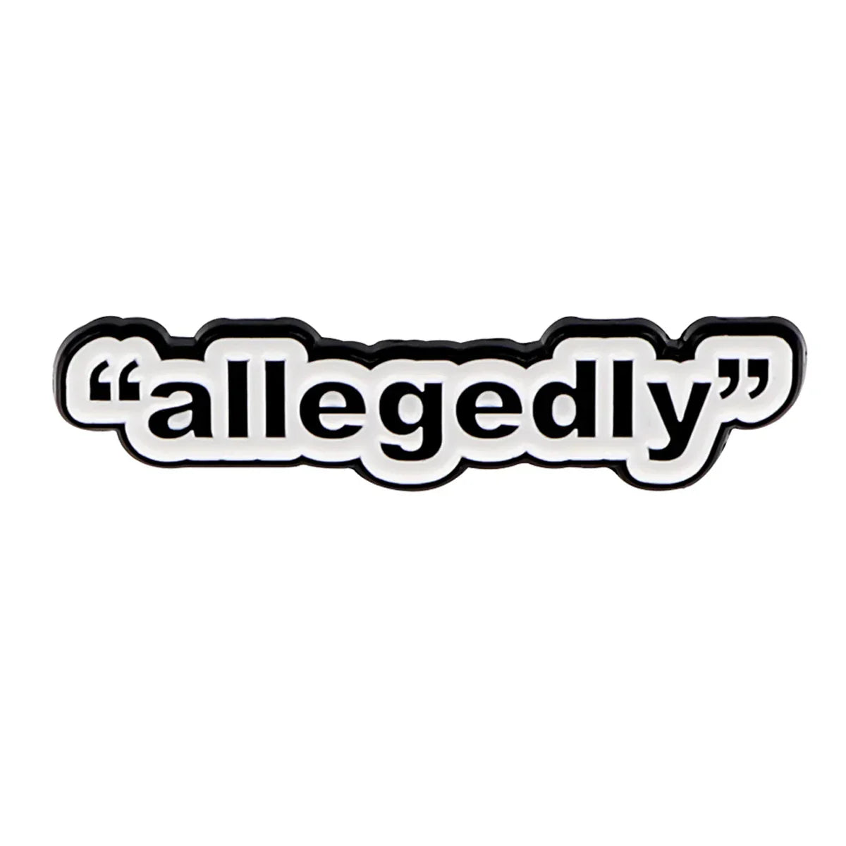 Political Lawyer Quote Enamel Pin 1 / 1