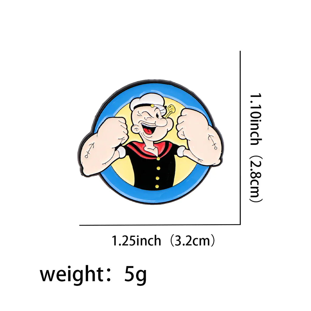 Popeye Enamel Pin 1 / 1