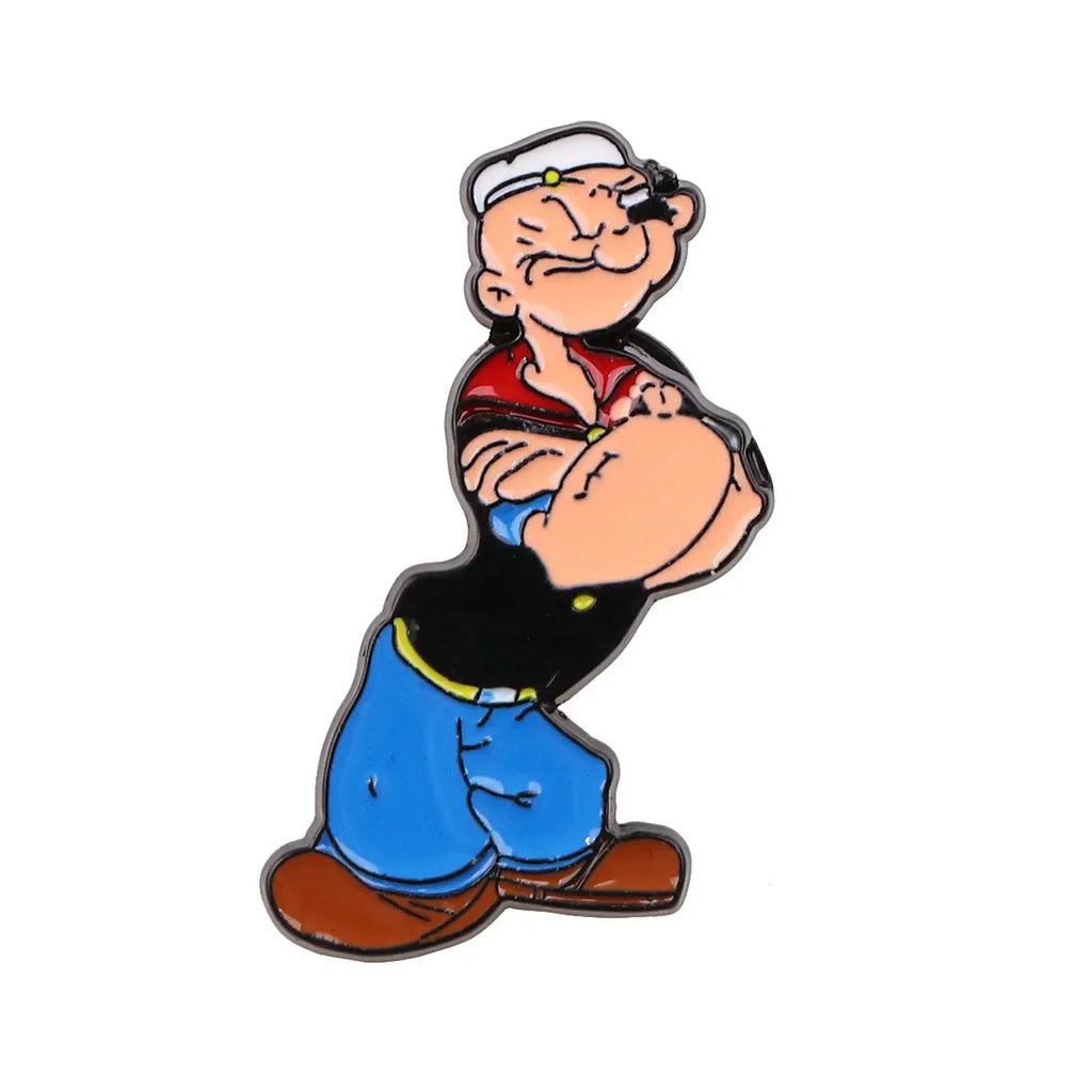 Popeye Enamel Pin 1