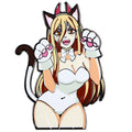 Power Bunny Girl Enamel Pin 1