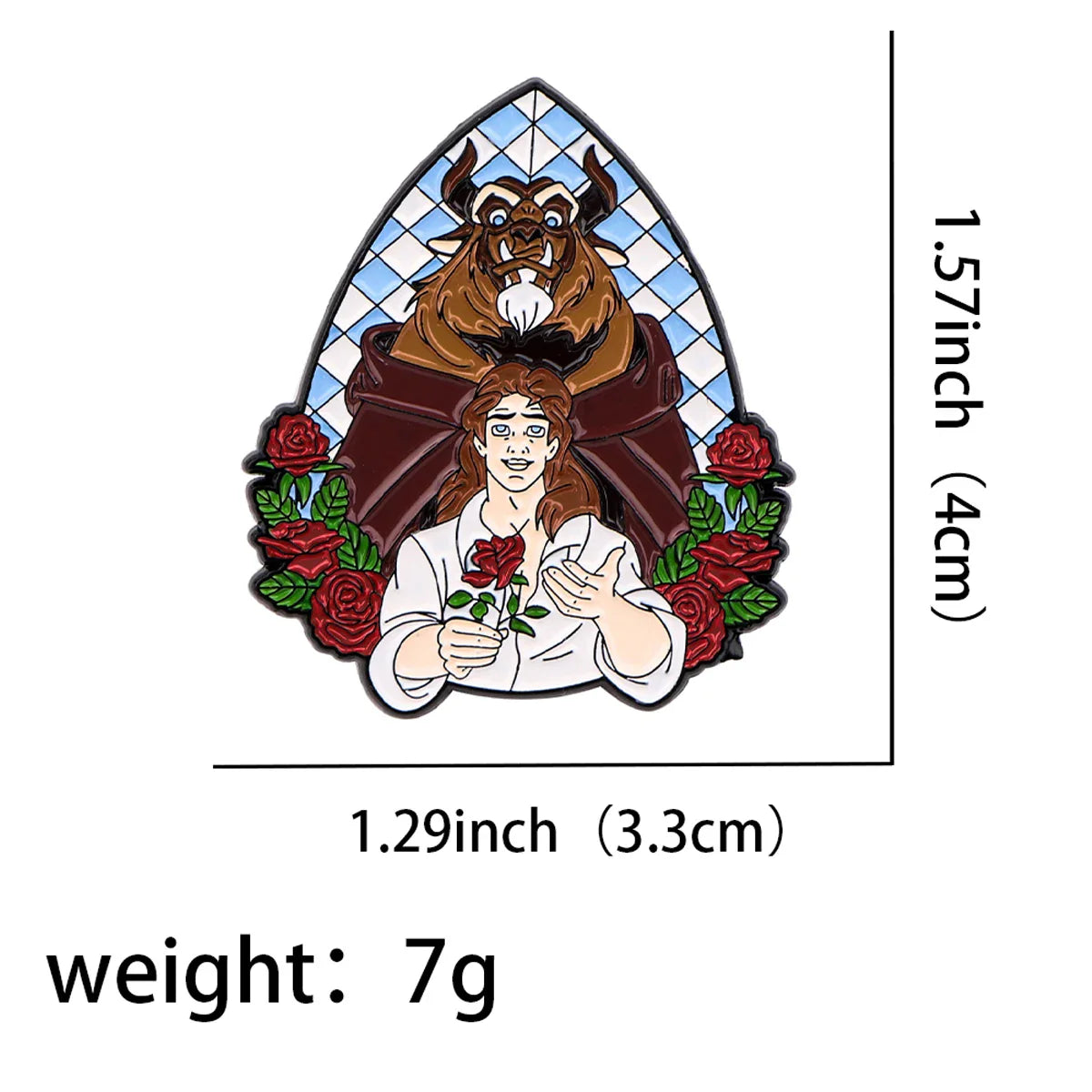 Prince Adam Enamel Pin 1 / 1