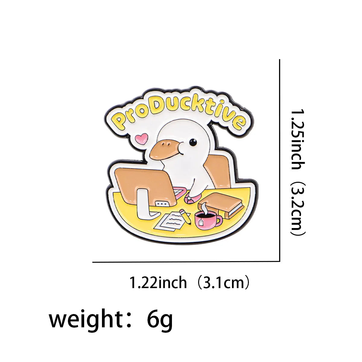ProDucktive Enamel Pin 1