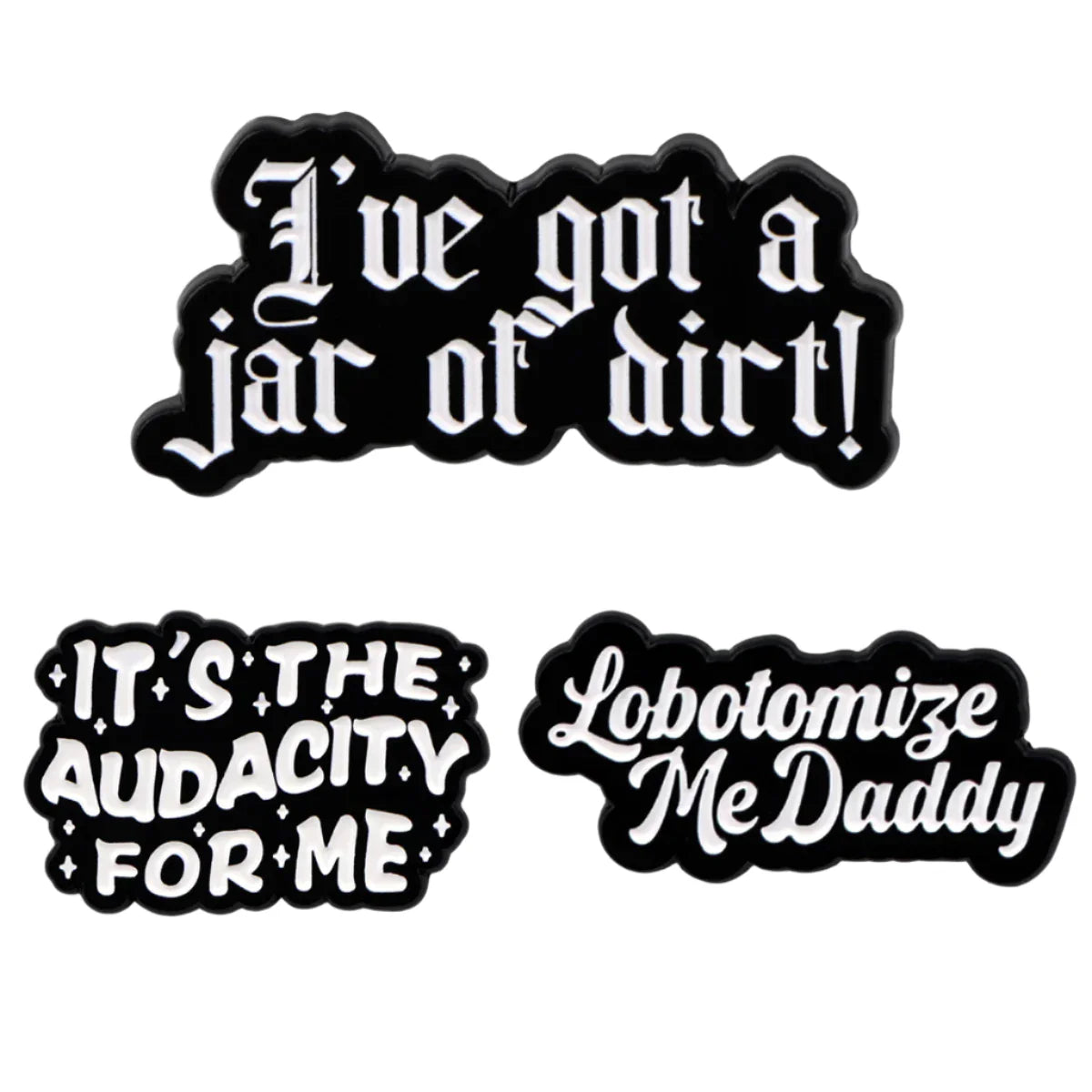 Quotes Series Enamel Pin