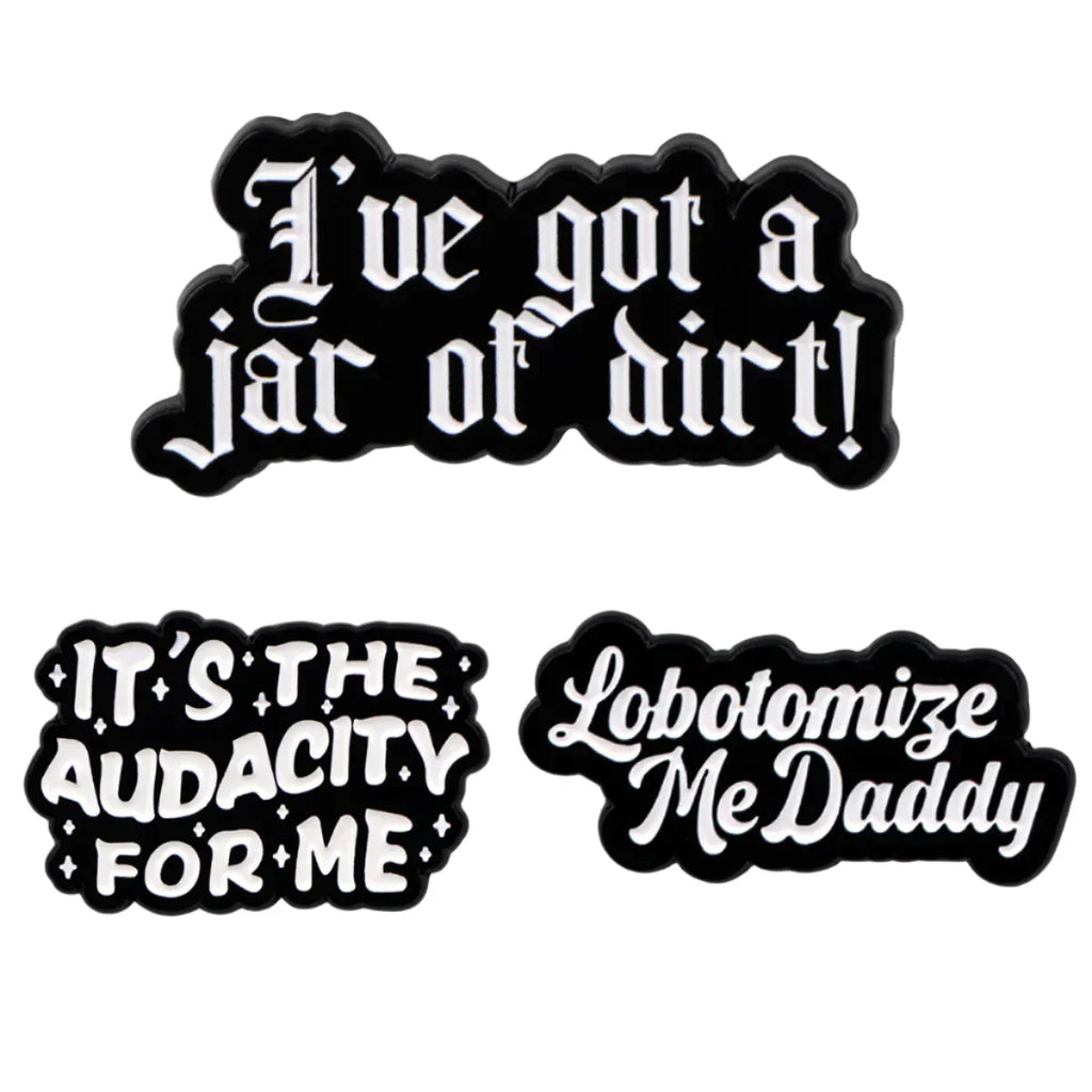 Quotes Series Enamel Pin
