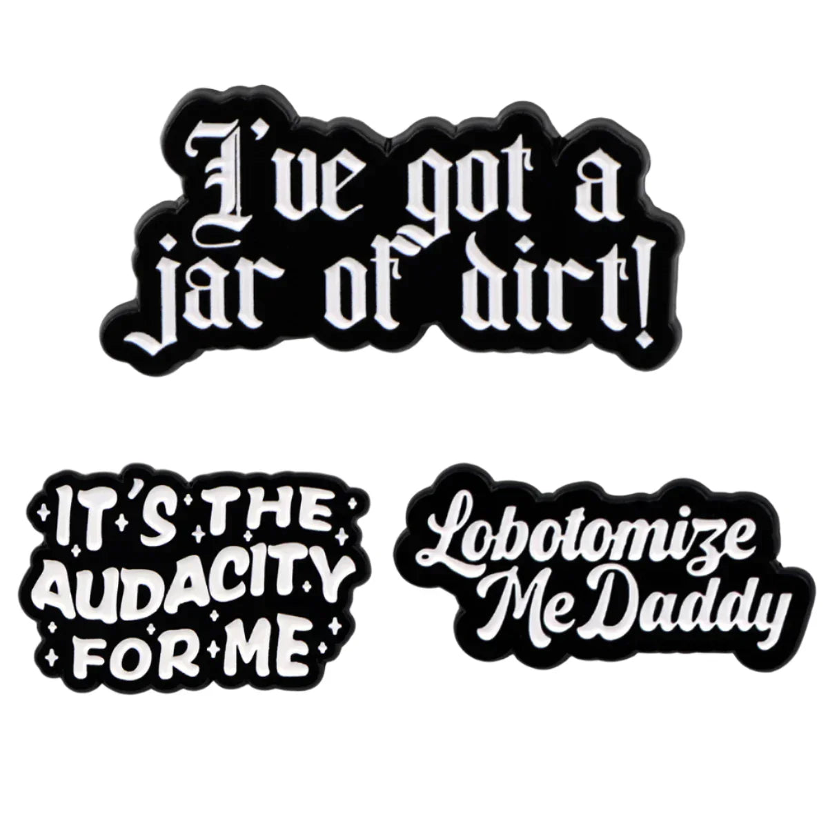 Quotes Series Enamel Pin