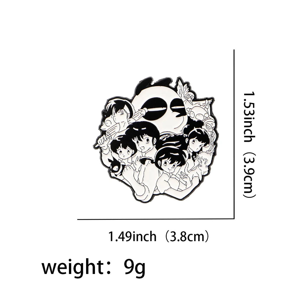 Ranma Enamel Pin 1