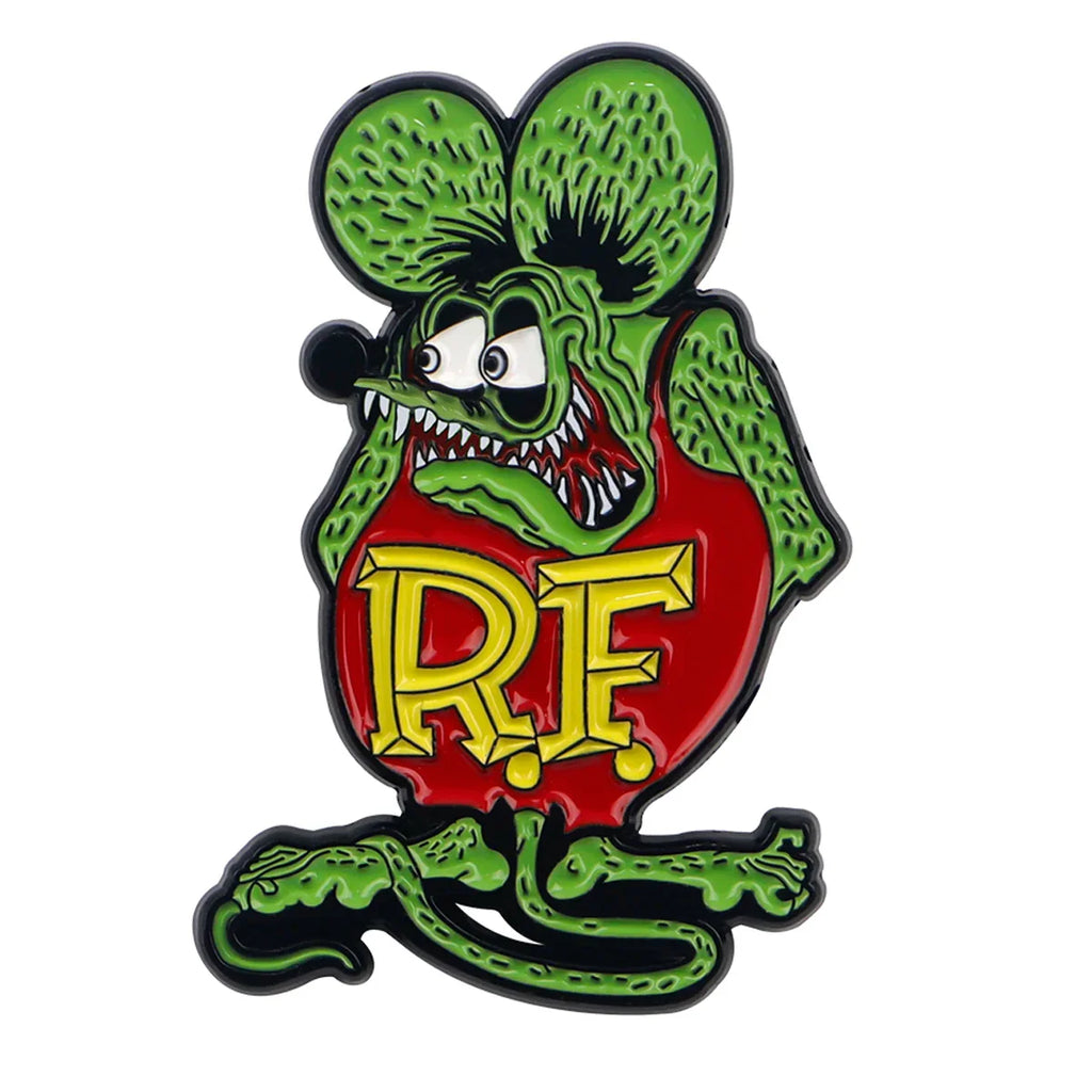 Rat Fink Enamel Pin 1