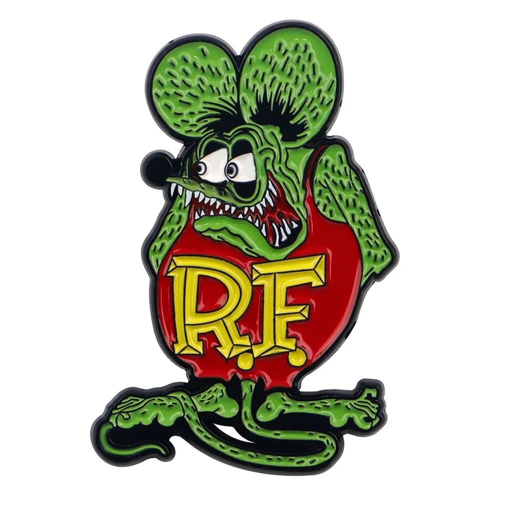 Rat Fink Enamel Pin 1
