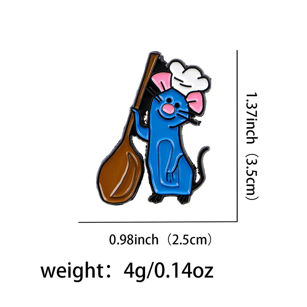 Ratatouille Enamel Pin 1
