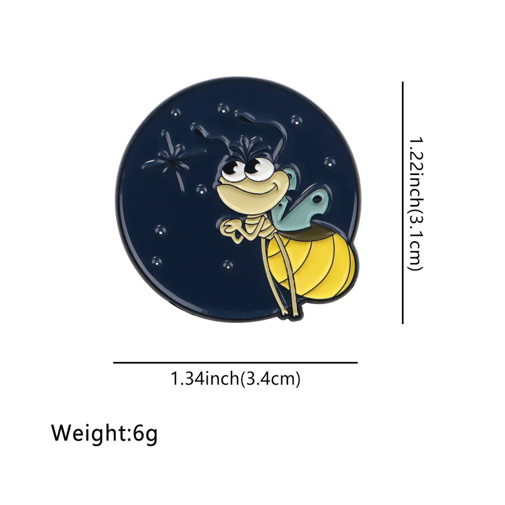 Ray the Firefly Enamel Pin 1