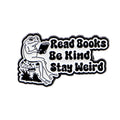 Funny Frog Enamel Pin ’Read Books’ Brooch Pines Lapel Pins Badge on Backpack Clothing Accessories Animal Jewelry Book