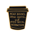 Coffee Enamel Pin Vintage Brooch Pines Lapel Pins Badge on Backpack Clothing Accessories Fashion Jewelry Friends Gifts