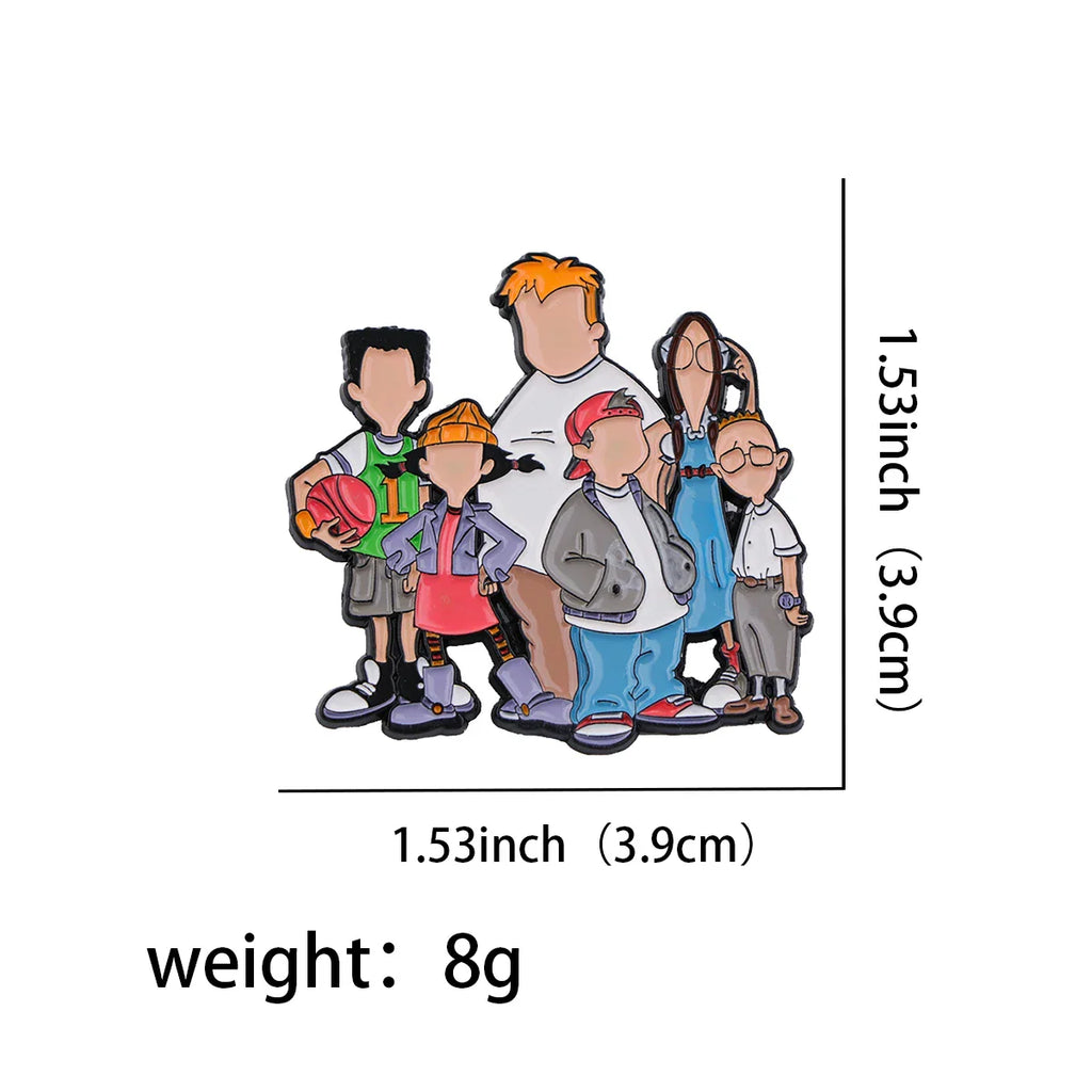 Recess Enamel Pin 1