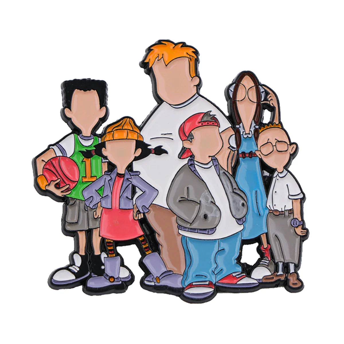 Recess Enamel Pin 1