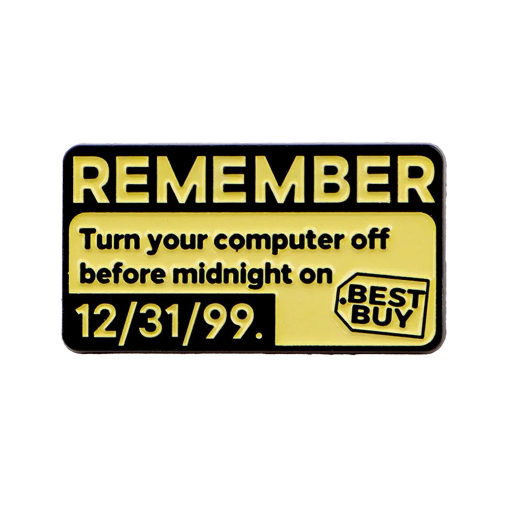 Computer Quotes Enamel Pin ’Remember’ Brooch Pines Lapel Pins Badge on Backpack Clothing Accessories Fashion Jewelry