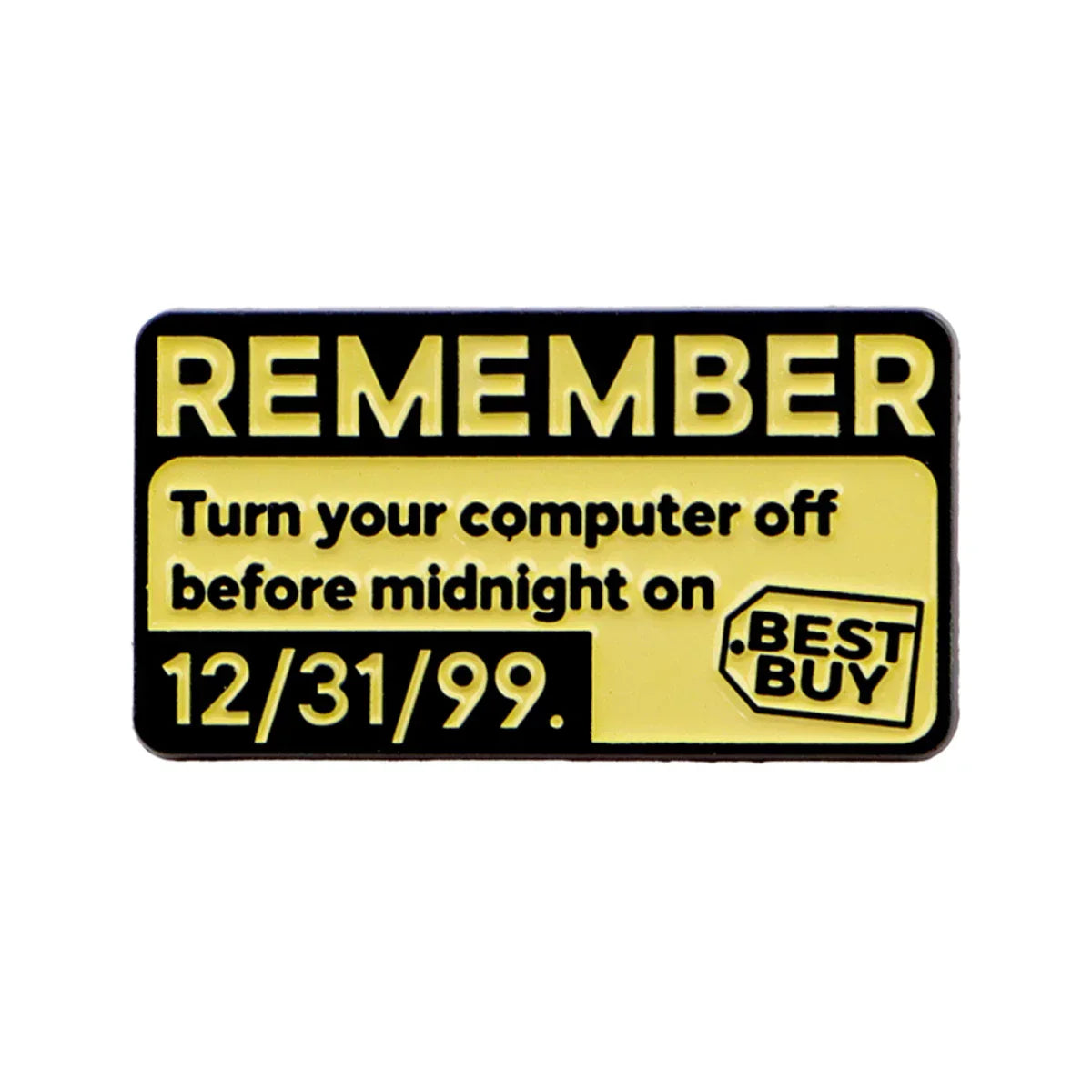 Computer Quotes Enamel Pin ’Remember’ Brooch Pines Lapel Pins Badge on Backpack Clothing Accessories Fashion Jewelry