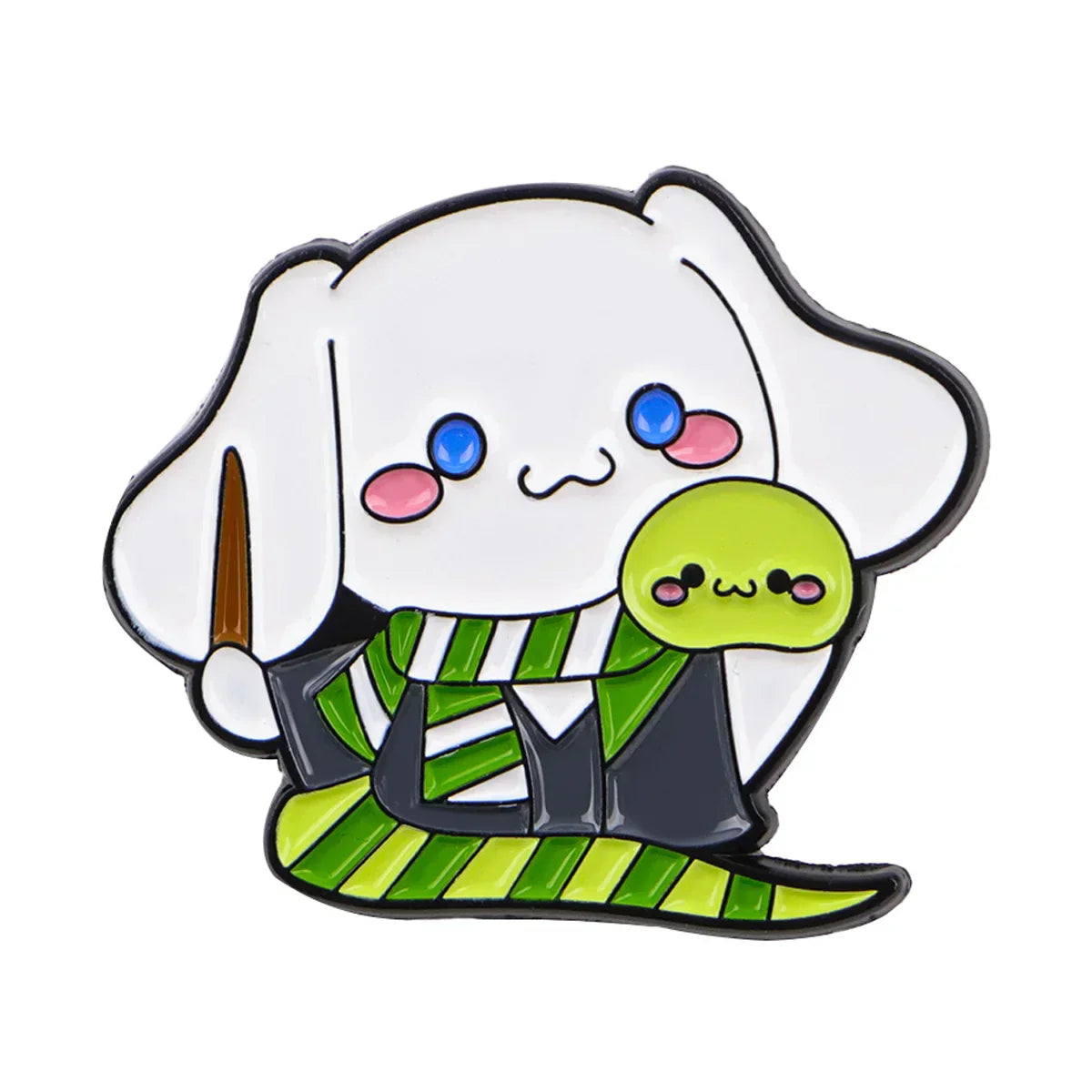 Cute Dog Enamel Pin Cartoon Animal Brooch Pines Lapel Pins Badge on Backpack Clothing Accessories Anime Jewelry Friends