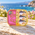 It's Fine I'm Fine Sardine Tin enamel pin by the sea
