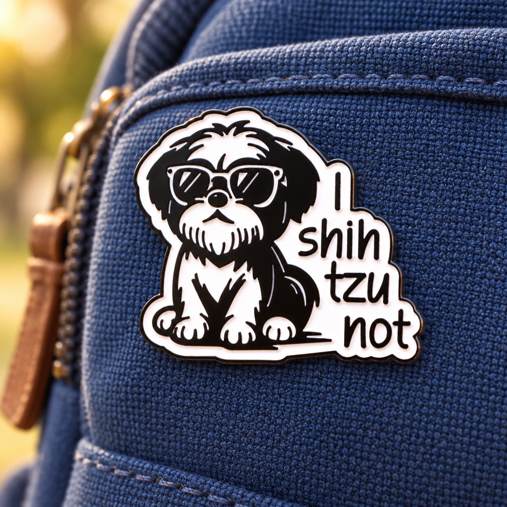 Pin I shih tzu not sur sac bleu