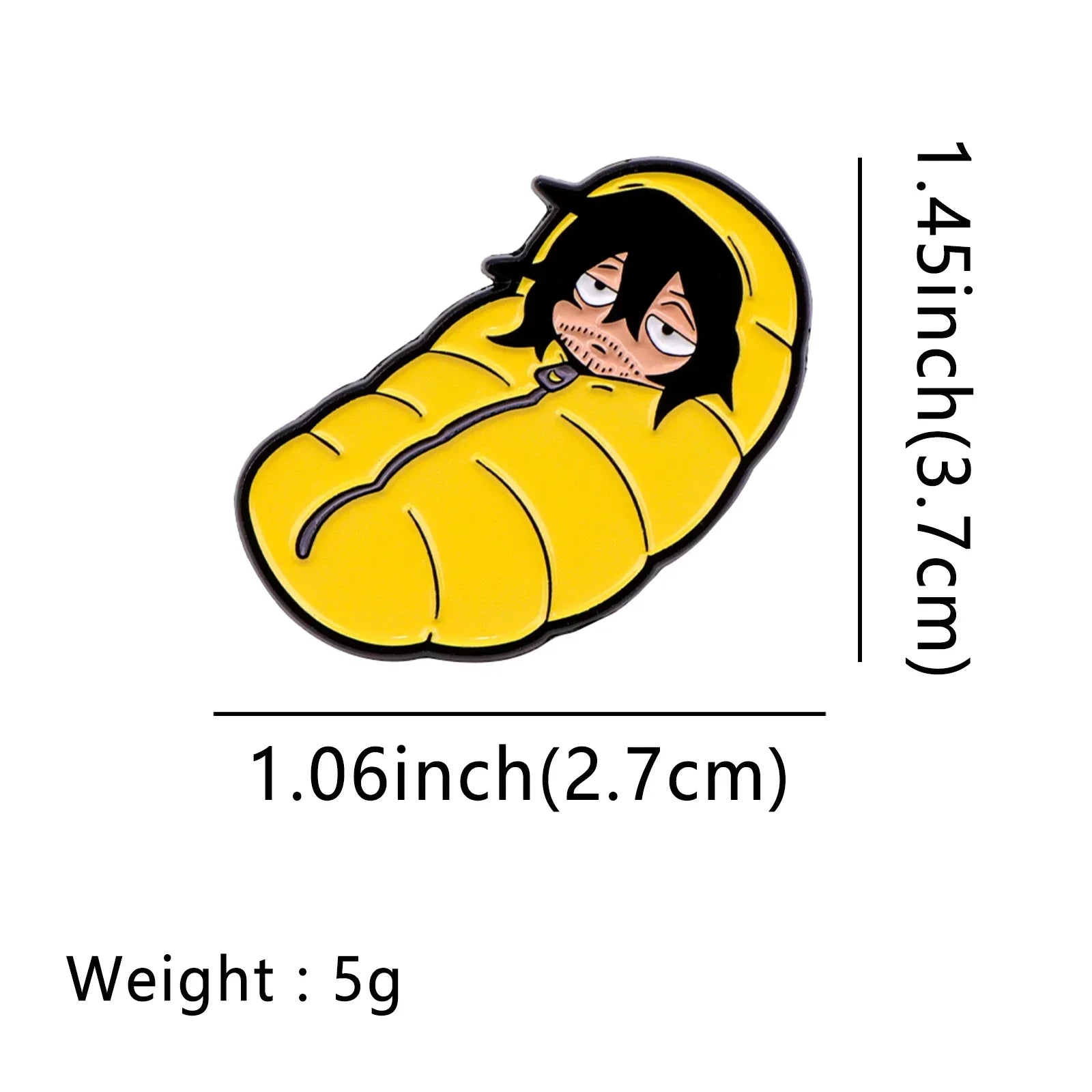 Shota Aizawa Enamel Pin 1