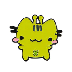 Cute Alien Cat Enamel Pin Lapel Pins for Backpacks Cartoon Brooches for Women Funny Jewelry Accessories Friends Gift - 1