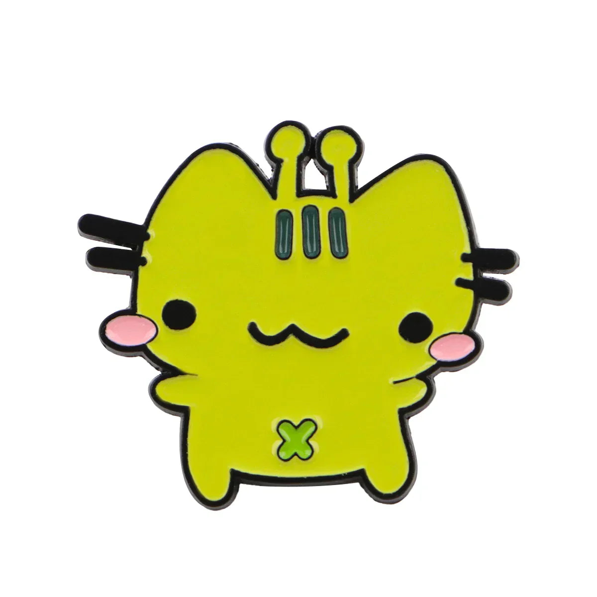 Cute Alien Cat Enamel Pin Lapel Pins for Backpacks Cartoon Brooches for Women Funny Jewelry Accessories Friends Gift - 1