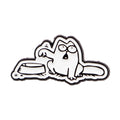 Simon’s Cat Feed Me Enamel Pin 1
