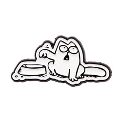 Simon’s Cat Feed Me Enamel Pin 1