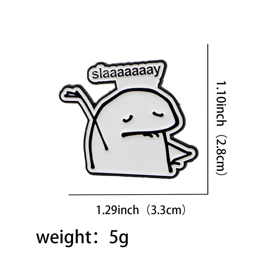 Slay Enamel Pin 1