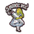 Smoke Me Alice Enamel Pin 1