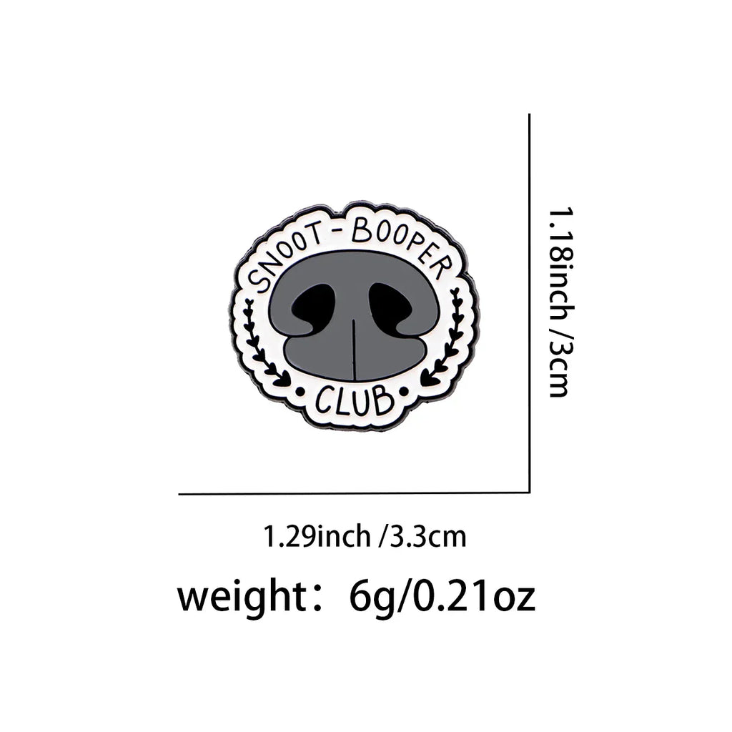 CLUB Enamel Pin Cartoon Brooch Pines Lapel Pins Badge on Backpack Clothing Accessories Fashion Jewelry Friends Gifts - 1